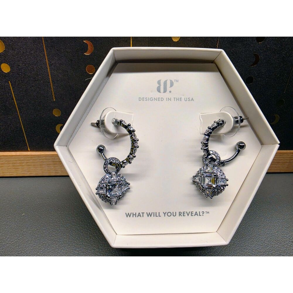 Bomb Party Earring Hoops The Classy Queen Exclusive Bringback Removable Charms